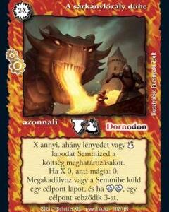 A sárkánykirály dühe (FOIL)