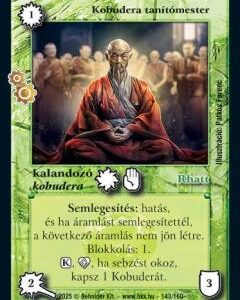 Kobudera tanítómester