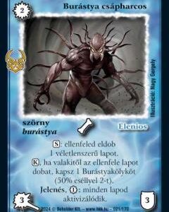 Burástya csápharcos